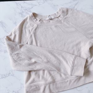 ❗3/$20 Forever 21 Beige Cropped Sweatshirt
